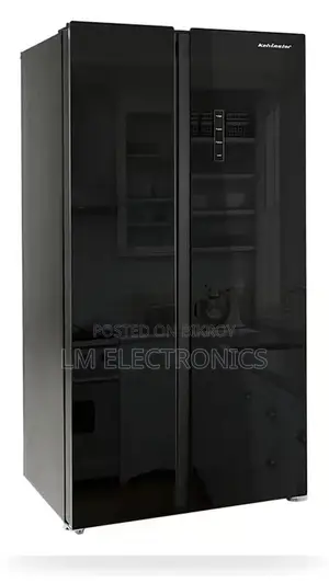 Kelvinator 537 Liter Inverter Side by Side Glass Door No Frost Refrige
