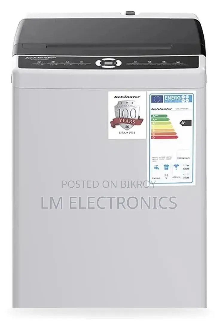 Kelvinator 7KG Automatic Top Loading Washing Machine