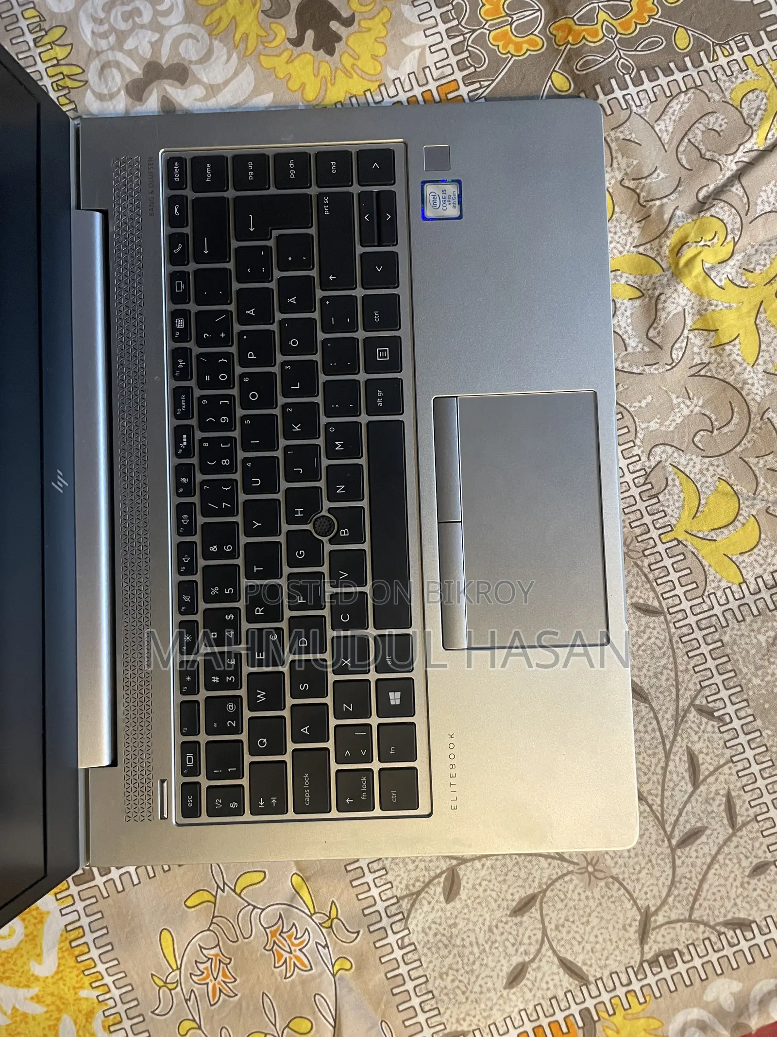 Laptop HP EliteBook 840 G6 8GB Intel Core i5 SSD 256GB
