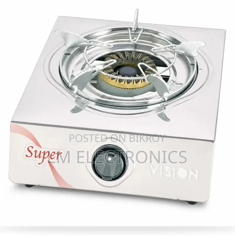 Vision LPG Single SS Gas Stove