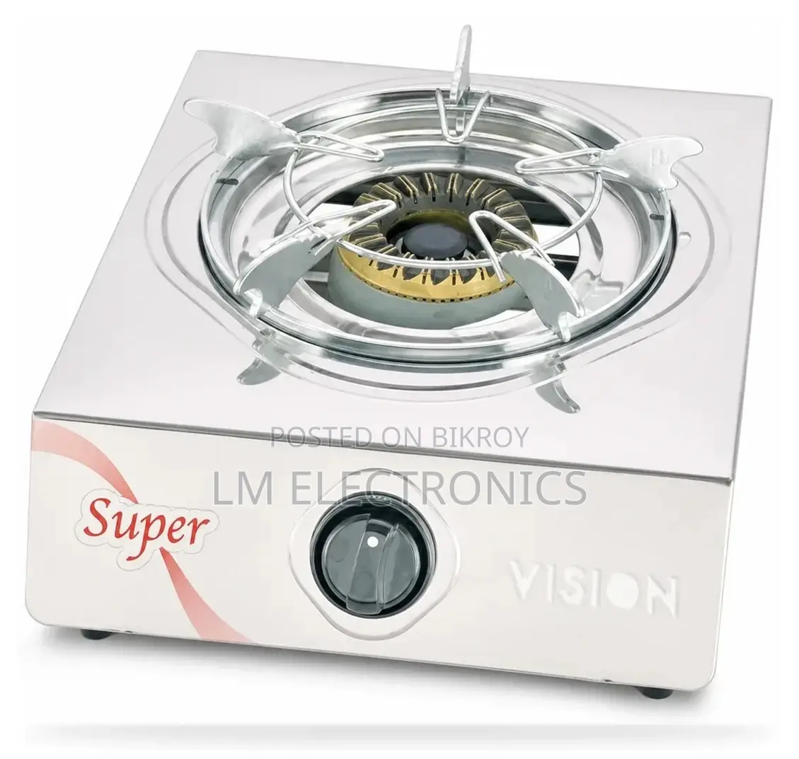 Vision LPG Single SS Gas Stove