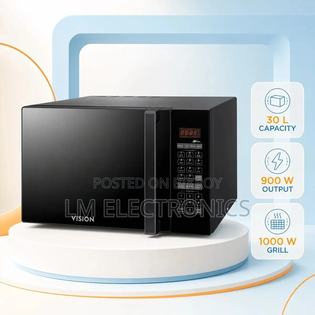 Vision Microwave Oven RAC 30 Liter Rotisserie