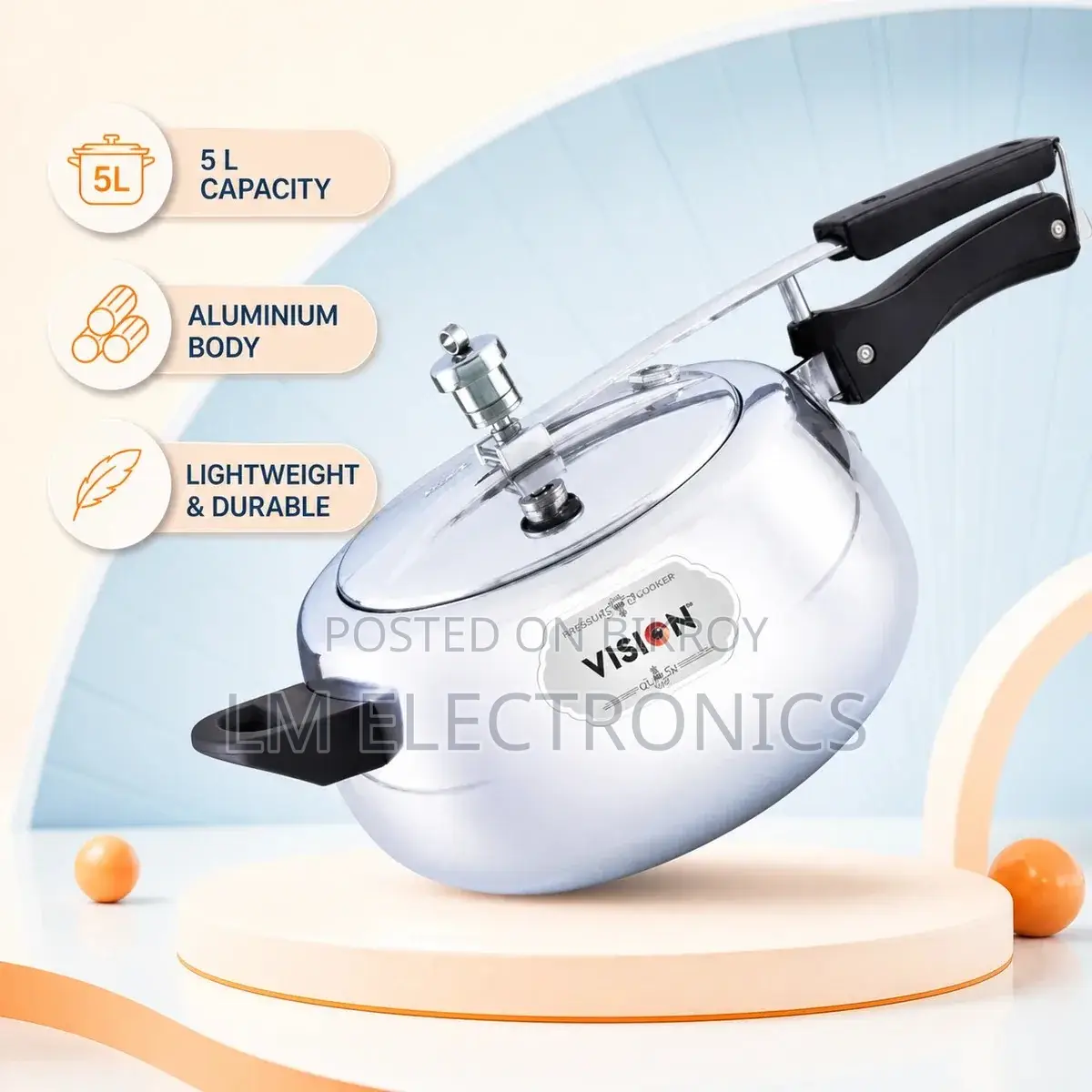Vision Queen 5 Liter Pressure Cooker