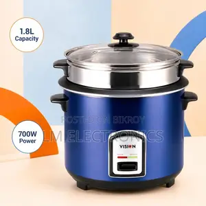 Vision Rice Cooker 1.8 L 40-06 SS Blue Double Pot