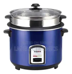 Vision Rice Cooker 1.8 L 40-06 SS Blue Double Pot