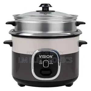 Vision Rice Cooker 1.8L REL-Delight (Double Pot) with Steamer 700W