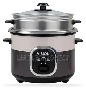 Vision Rice Cooker 1.8L REL-Delight (Double Pot) with Steamer 700W