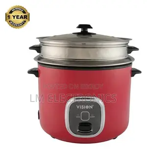 Vision Rice Cooker 2.8 L REL-Prime (Double Pot) Red