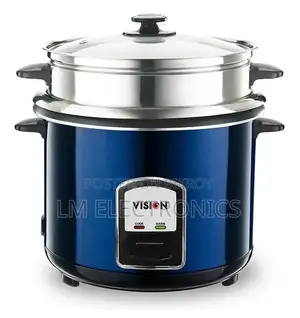 Vision Rice Cooker 3.0 Liter REL-50-05 SS Blue (Double Pot)