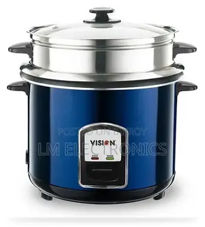 Vision Rice Cooker 3.0 Liter REL-50-05 SS Blue (Double Pot)