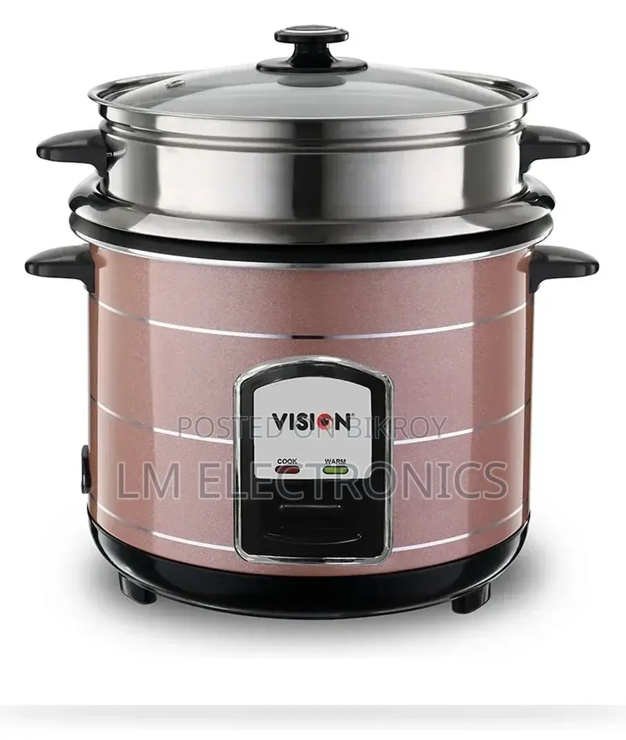 Vision Rice Cooker 3.0 Liter Coffee (Double Pot)