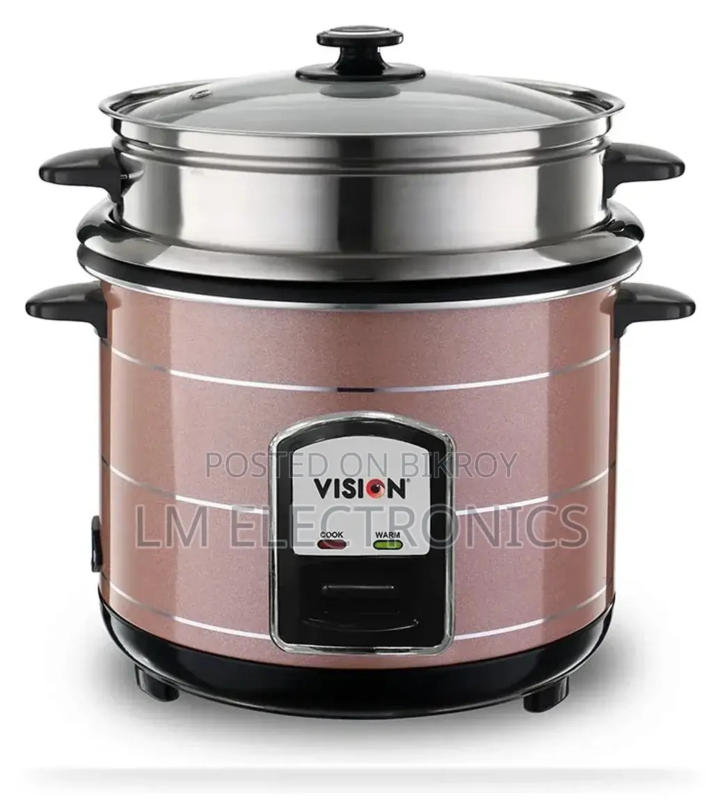 Vision Rice Cooker 3.0 Liter Coffee (Double Pot)