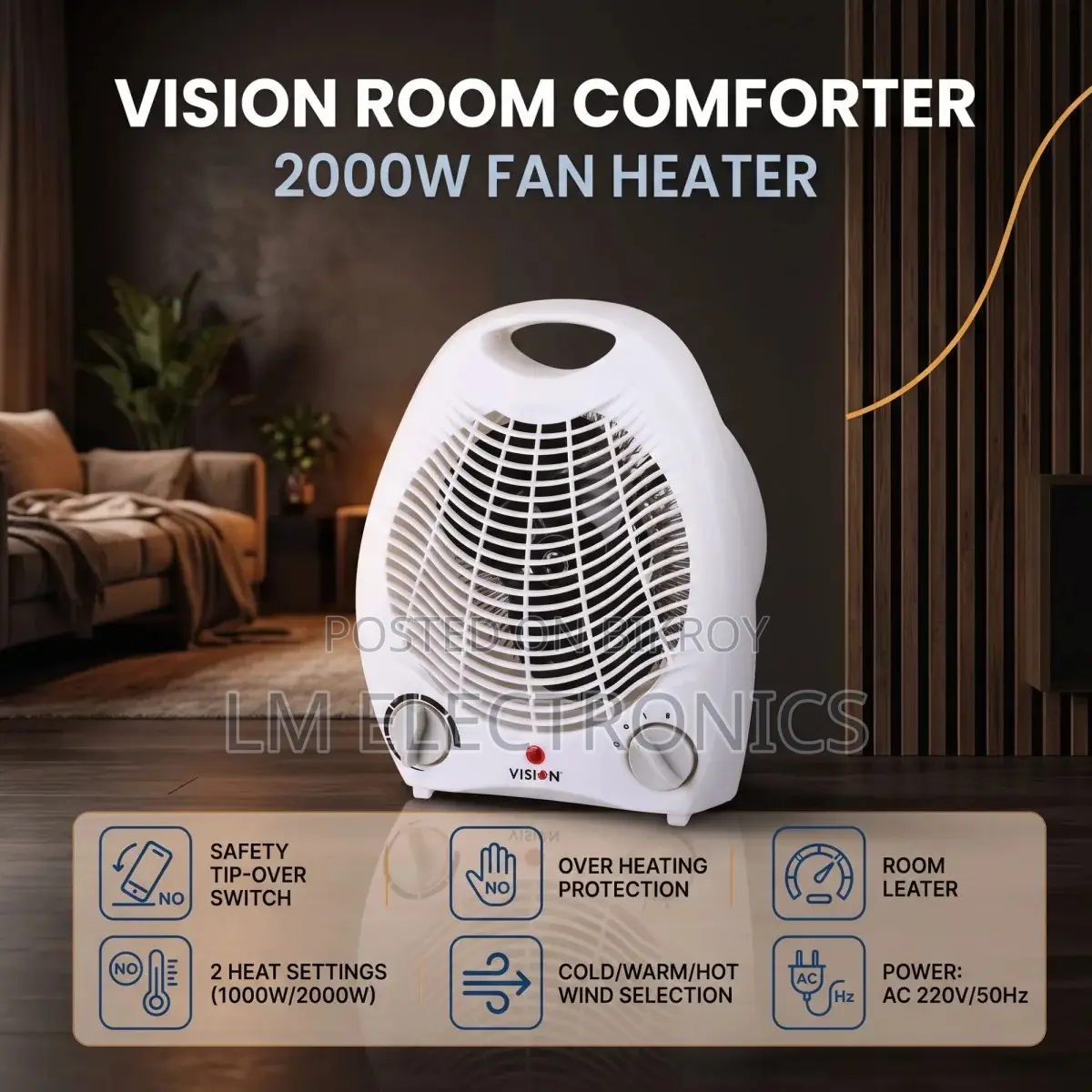 Vision Room Comforter-REL-Easy White