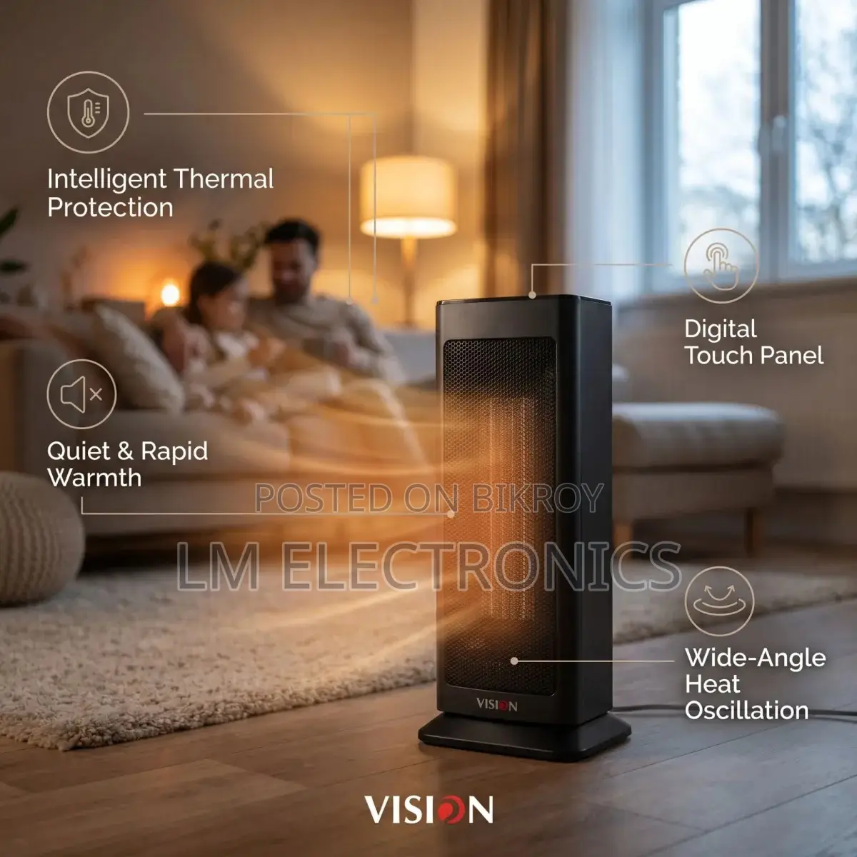 Vision Room Comforter-REL-Radiator Black
