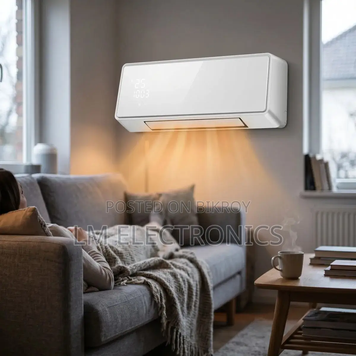 Vision Room Heater Wall Mount 01