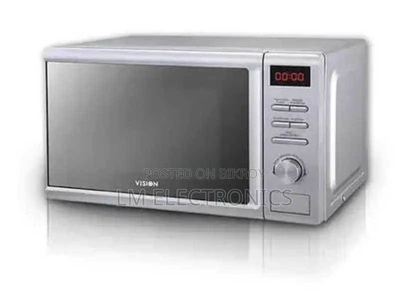 Vision VSNMOWO-E5 Grill Microwave Oven 20L – White