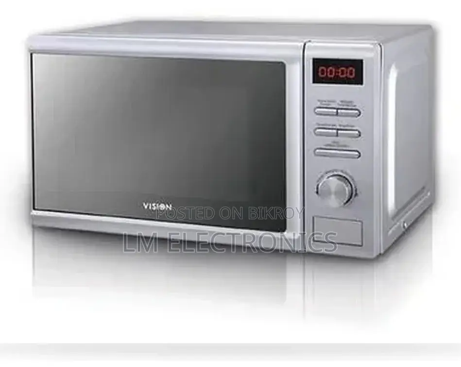Vision VSNMOWO-E5 Grill Microwave Oven 20L – White