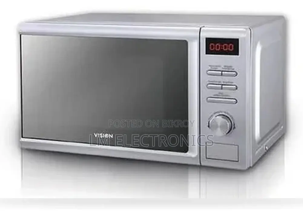 Vision VSNMOWO-E5 Grill Microwave Oven 20L – White