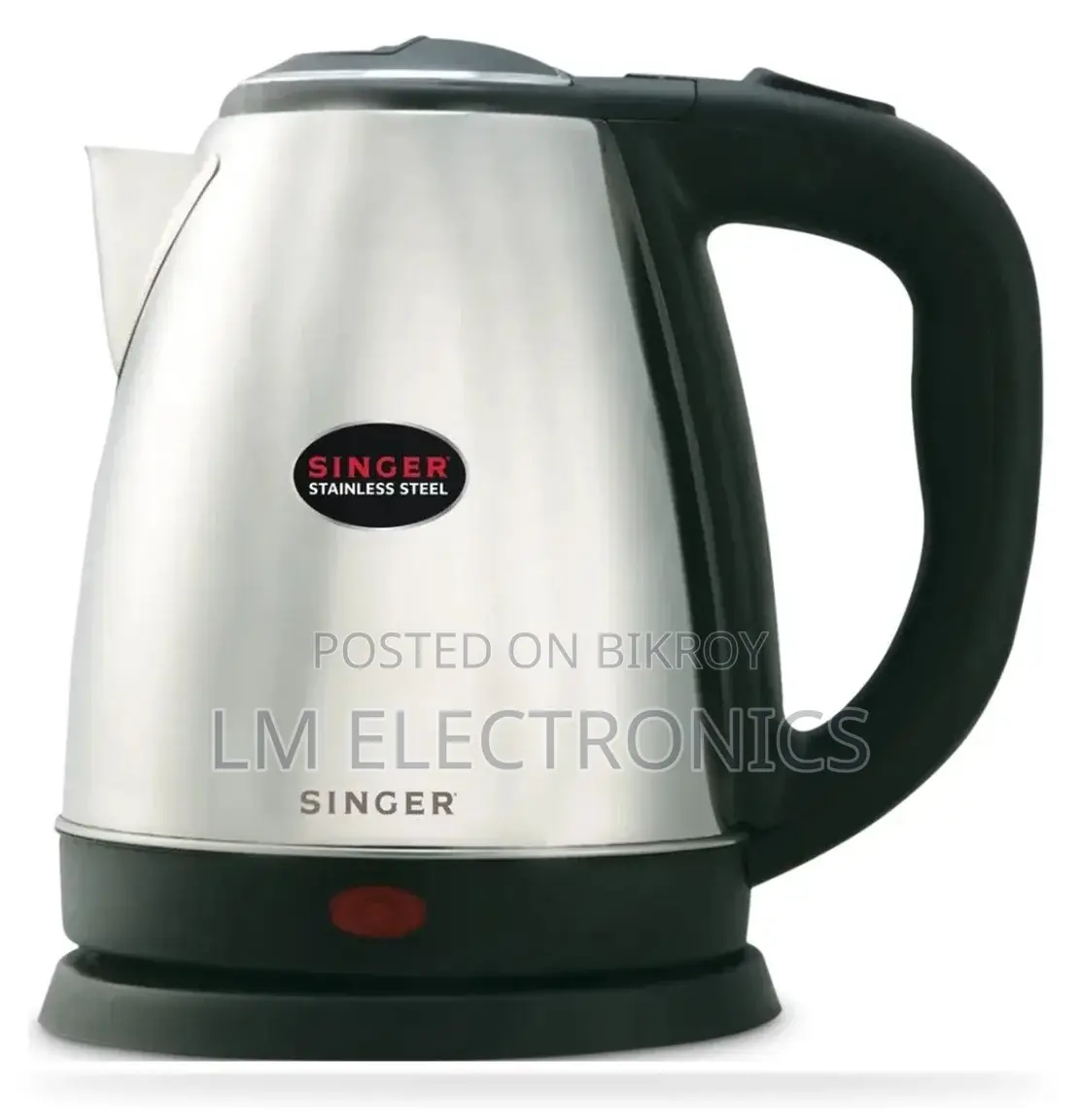 Singer 1.5L Stainless Steel Electric Kettle