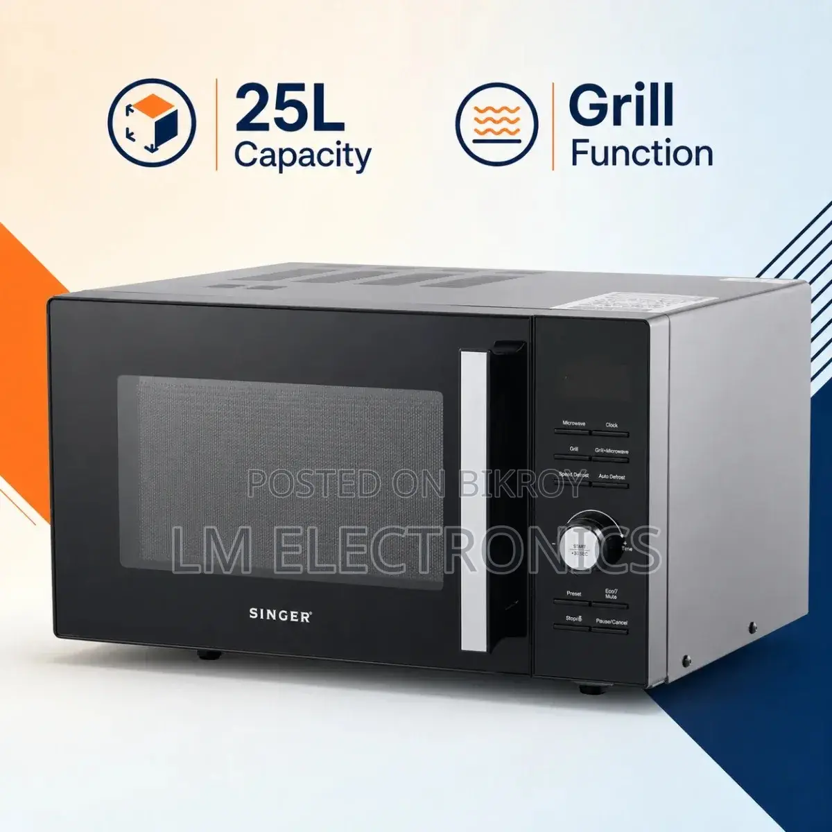 Singer 25L Microwave Oven With Grill