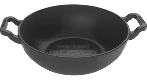 Walton Cast Iron Karai 24 cm With Glass Lid
