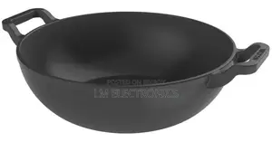 Walton Cast Iron Karai 24 cm With Glass Lid