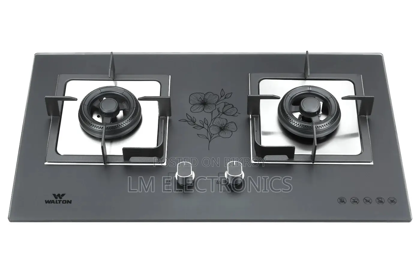 Walton Double Burner Gas Hob - WGH-Elsa (LPG / NG)