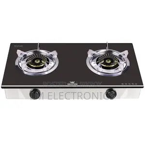 Walton Double Burner Gas Stove - WGS-NeoFlame G101 (LPG/NG)