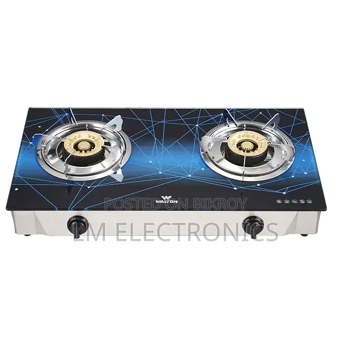 Walton Double Burner Gas Stove - WGS-Zinnia Double (LPG/NG)