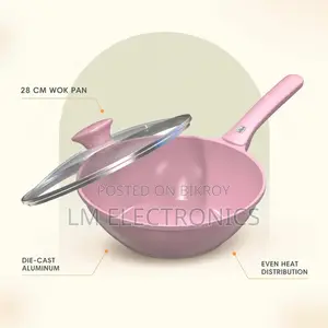 Walton Dynamic Die Cast Deep Wok Pan 28 CM