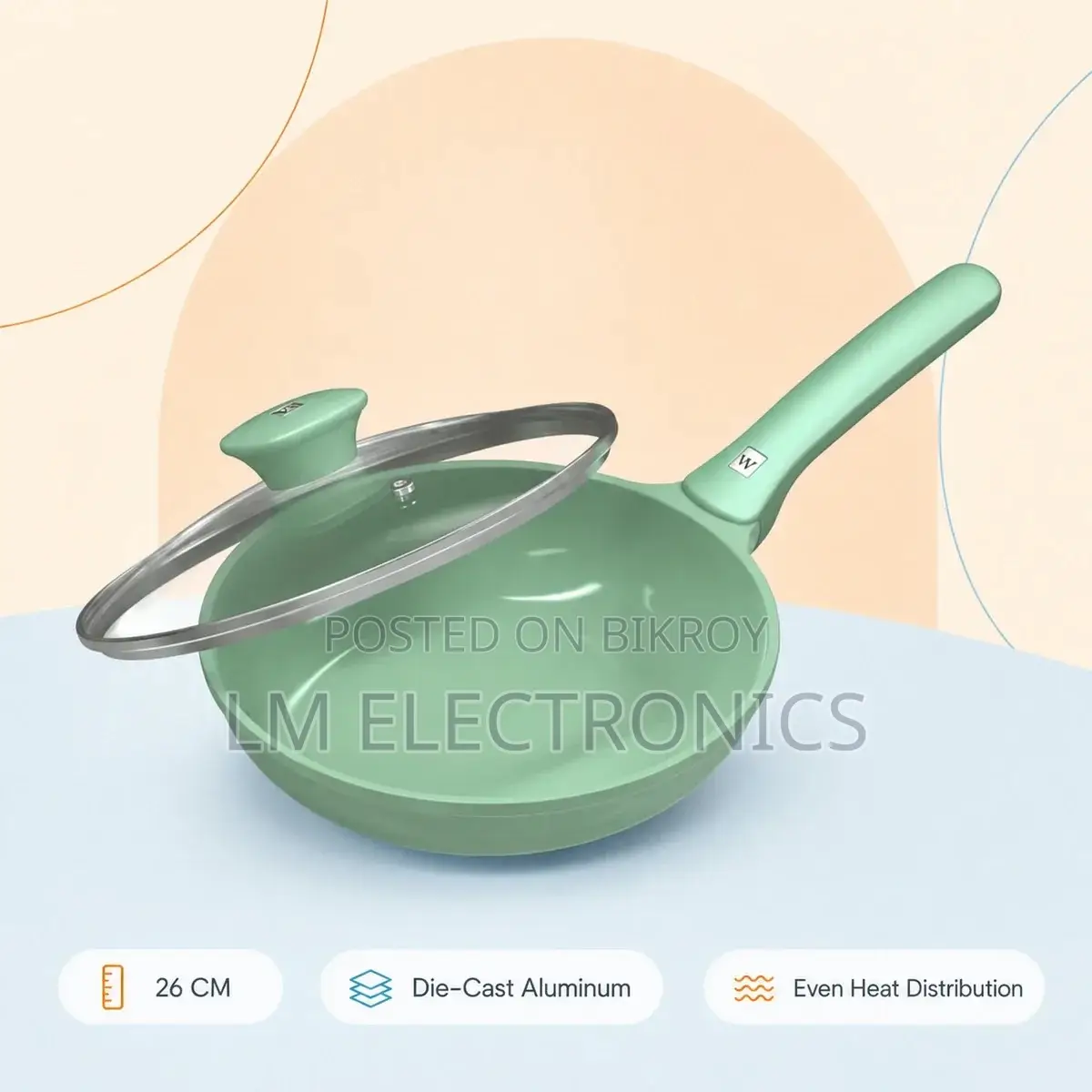 Walton Dynamic Die Cast Fry Pan 26 CM