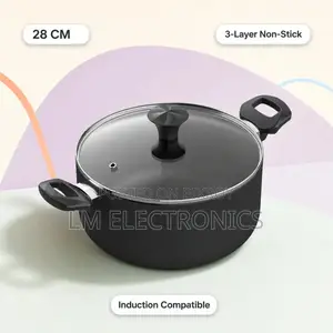 Walton Induction Based Casserole Pan 28cm