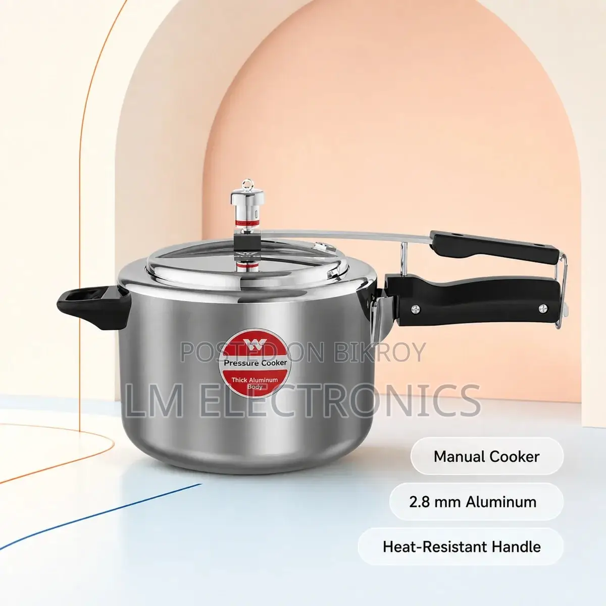 Walton King Pressure Cooker 3.5L WPC-MSC350(K)