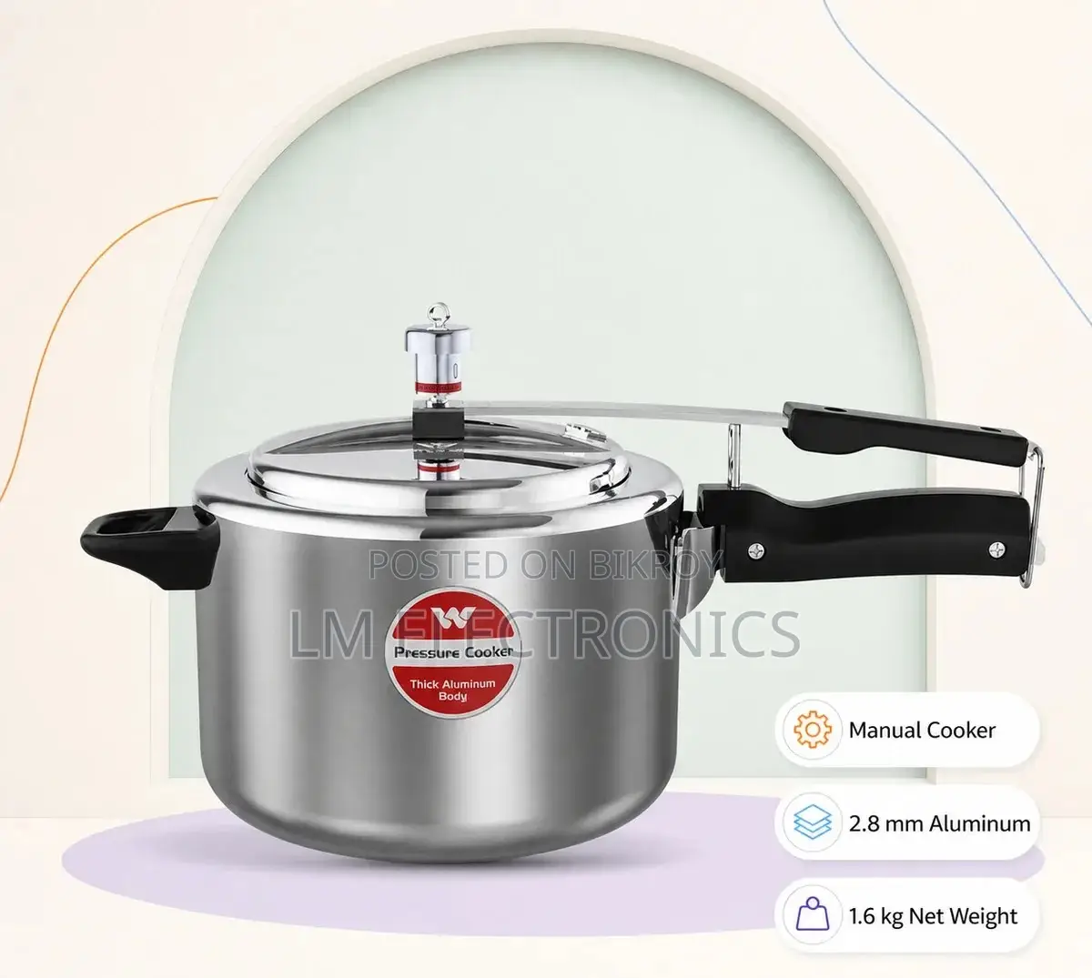 Walton King Pressure Cooker 4.5L