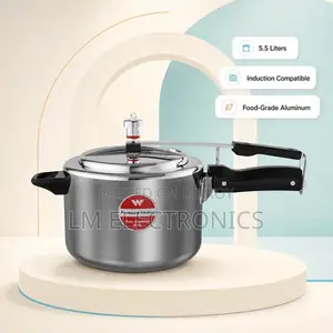 Walton Manual Straight Classic Induction Pressure Cooker 5.5L