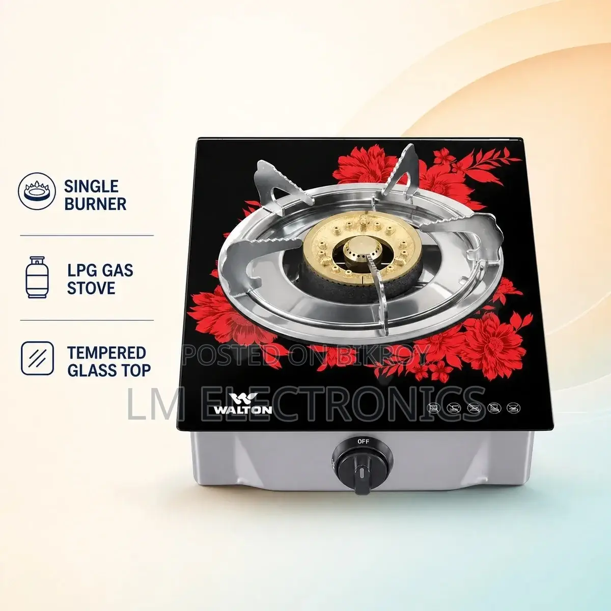 Walton Single Burner Gas Stove