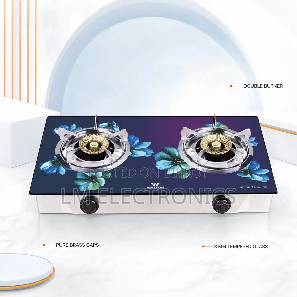 Walton WGS-UltraFlame Double Gas Stove