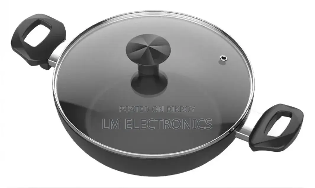Walton Wok Pan with Glass Lid Classic (28 cm)