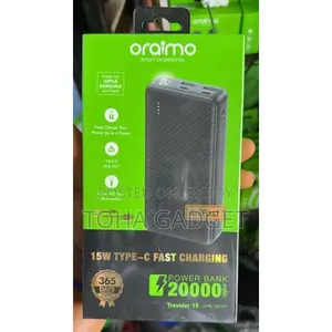 Oraimo Traveler 15 20000mAh 15W  Power Bank