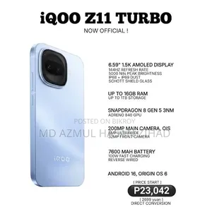 iQOO 256 GB Blue
