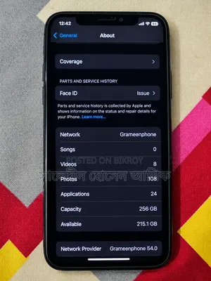 Apple iPhone X 256 GB Gray