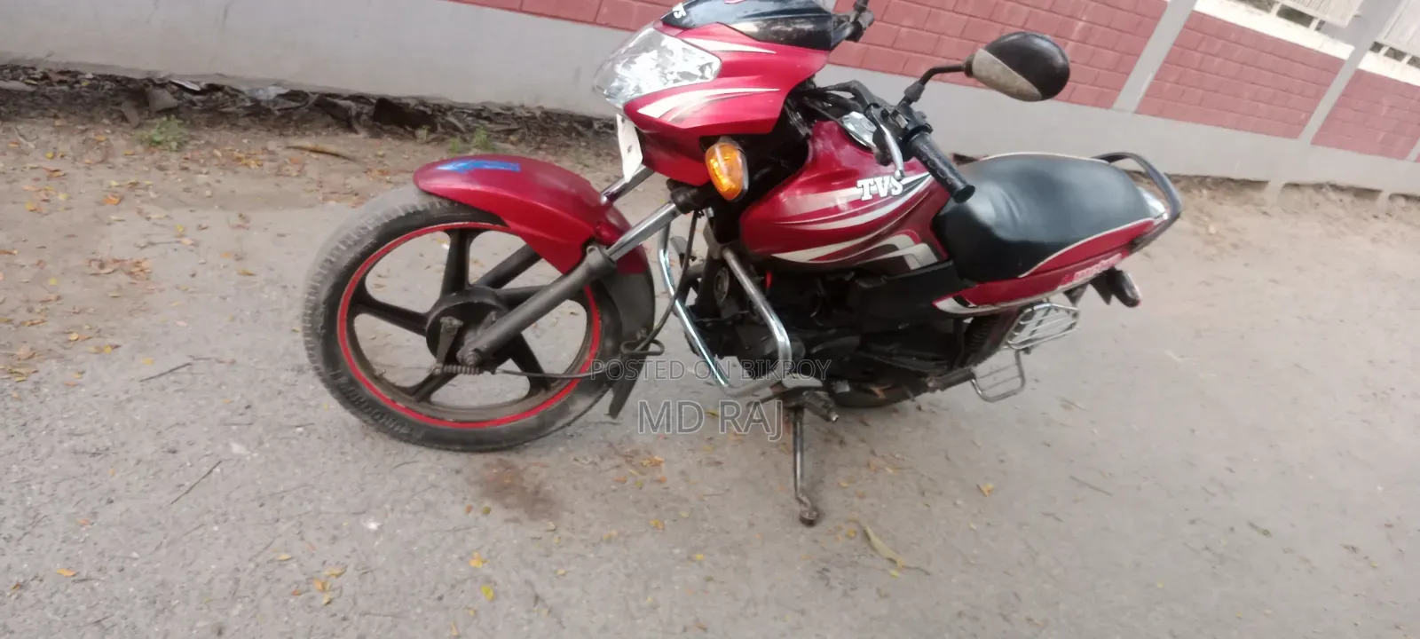 TVS Metro 2015 Red