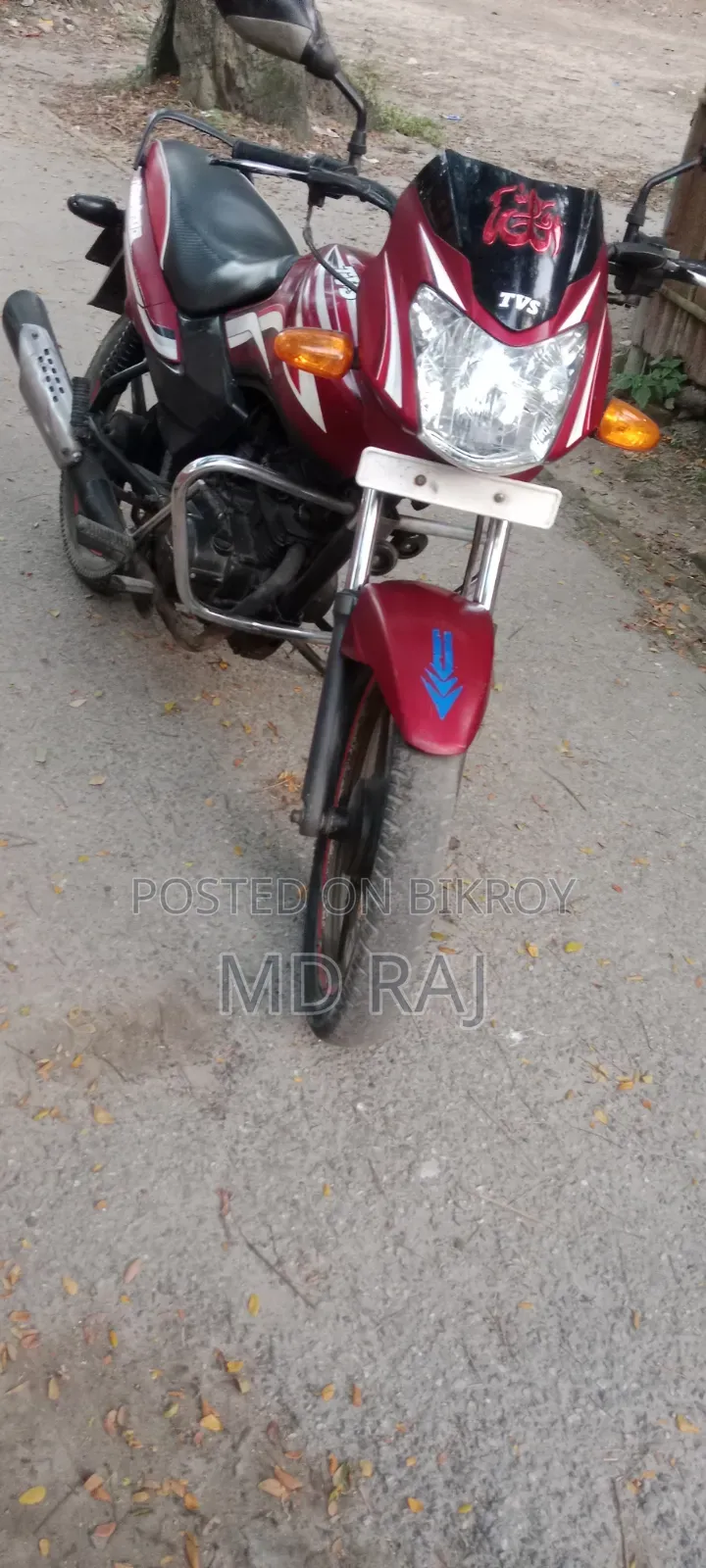 TVS Metro 2015 Red