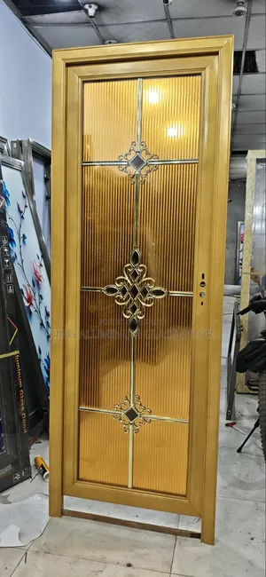 King Aluminium Temper Glass Door