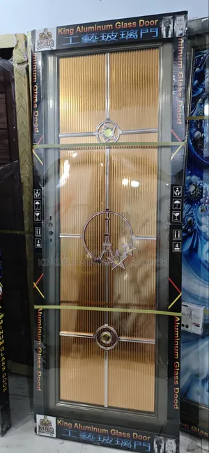 King Aluminium Temper Glass Door