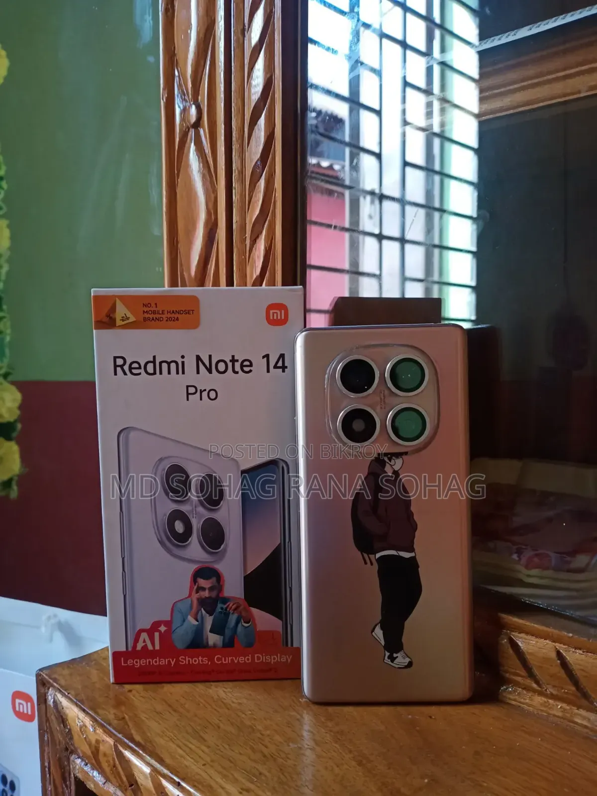 শাওমি রেডমি নোট ১৪ প্রো ২৫৬ জিবি সিলভার