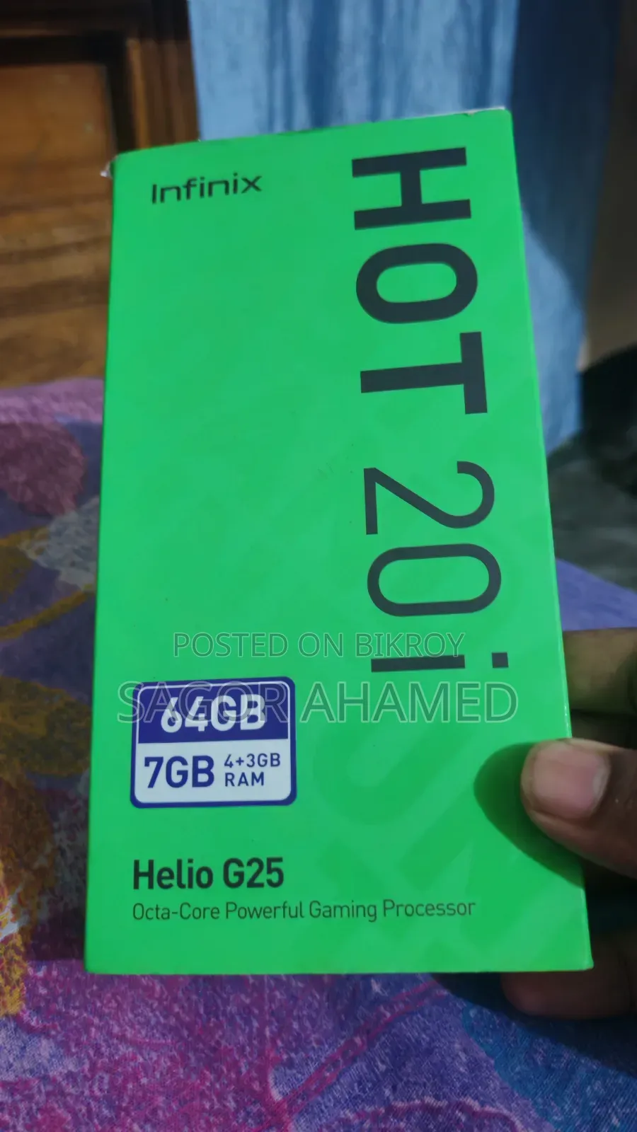 Infinix Hot 20i 64 GB Blue