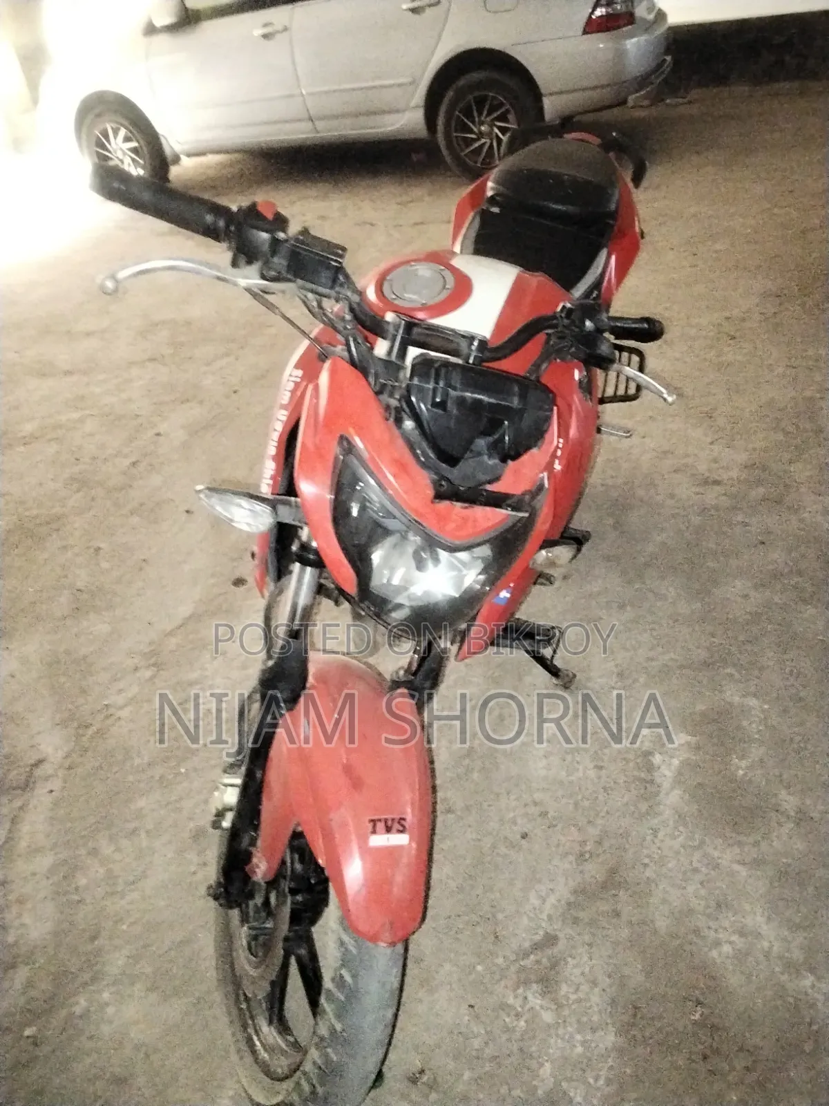 TVS Apache RTR 160 4V 2019 Red