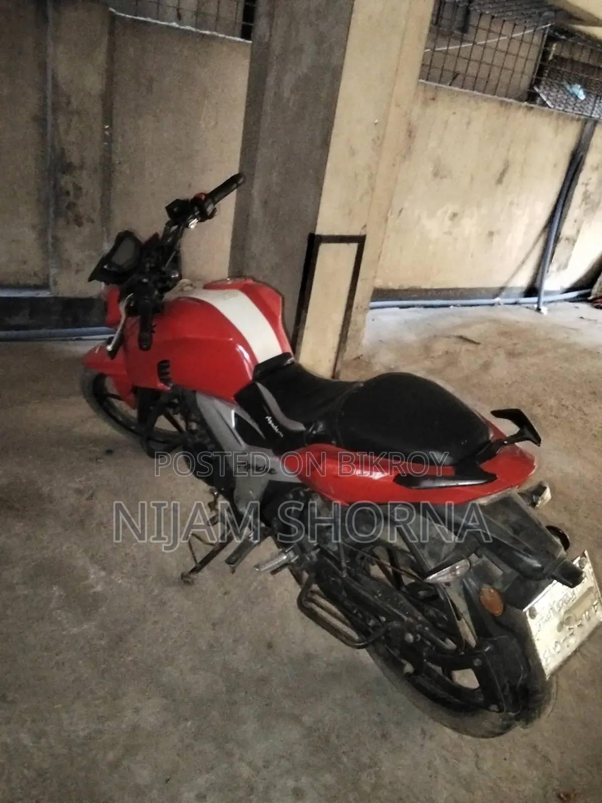 TVS Apache RTR 160 4V 2019 Red