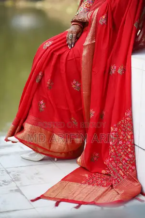 French Knot Indian Saree